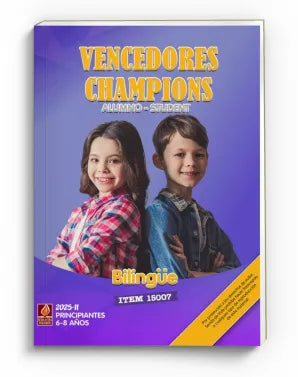 Libro Vencedores Para Niños Principales De 6-8 Años Libro Bilingüe