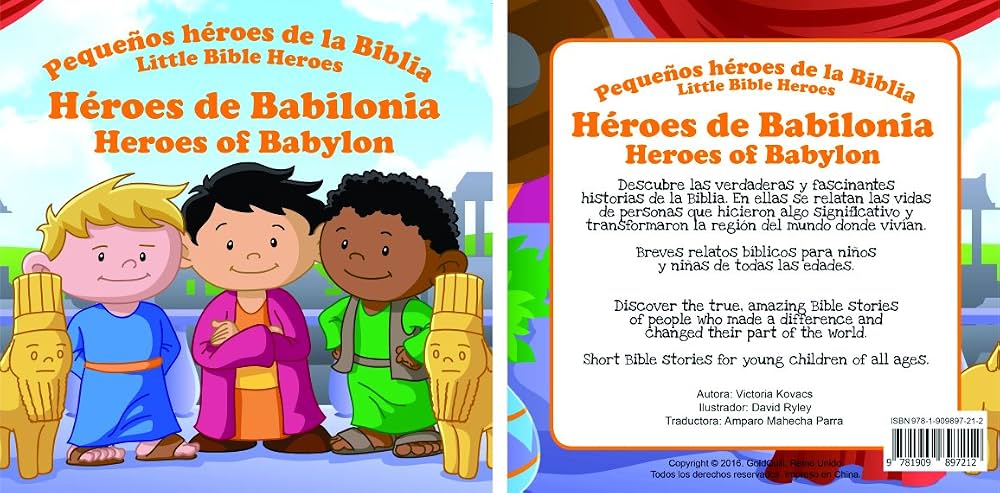 Pequeños Héroes De La Biblia/ Little Bible Héroes Libro: Bilingüe