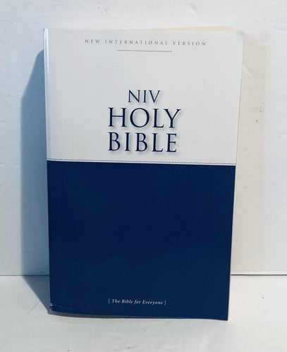 Bible Type: NIV Holy Bible  Color: Blue