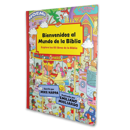 Bienvenidos Al Mundo De La Biblia Explora Los 66 Libros De La Biblia Para Niños
