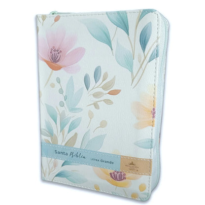 Tipo de Biblia: Biblia con zipper Reina Valera 1960  Letra: Grande