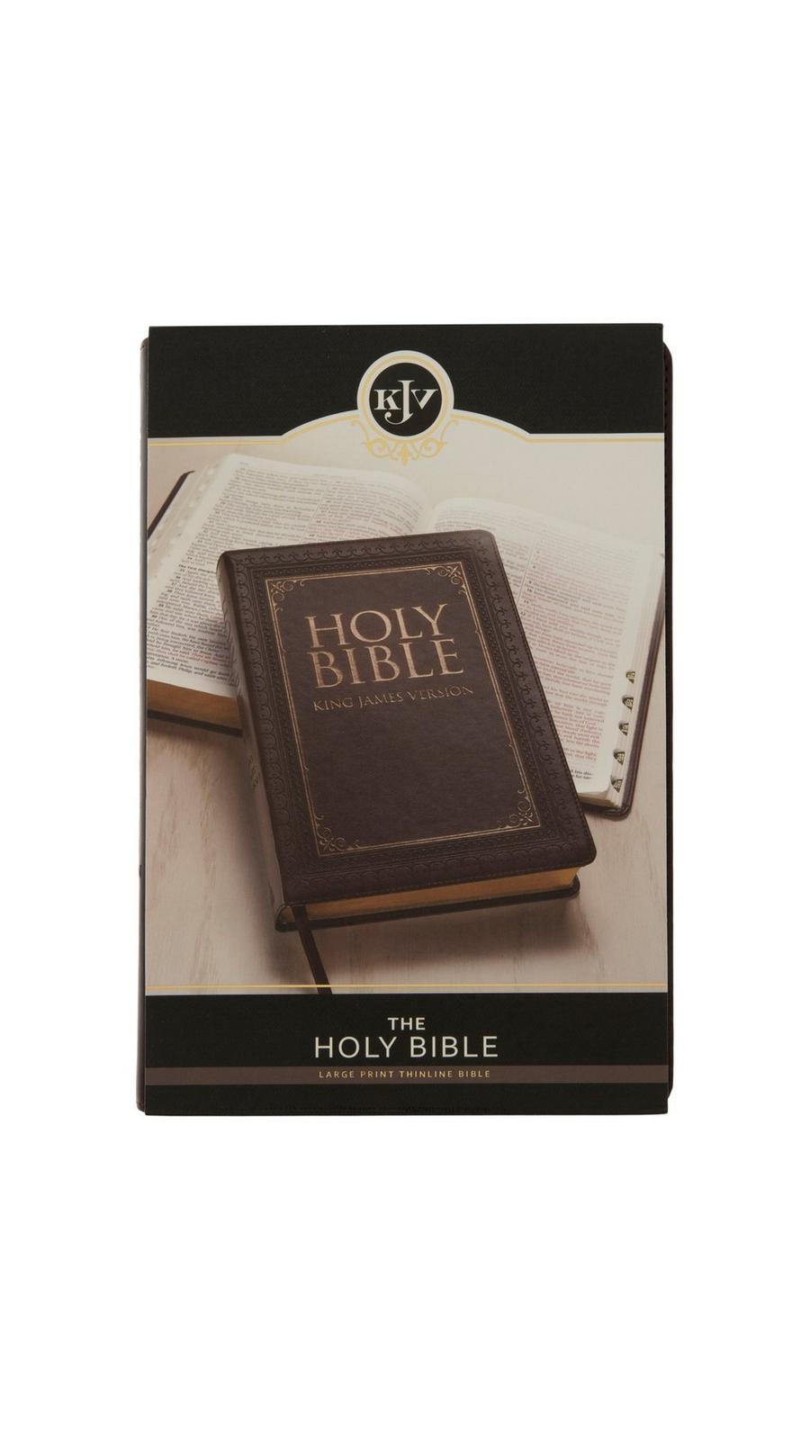Bible Type: KJV Holy Bible  Font: 8 point
