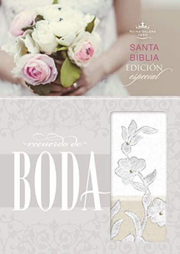 Tipo de biblia: Recuerdo de Boda Reina Valera 1960  Color: Blanco con beige