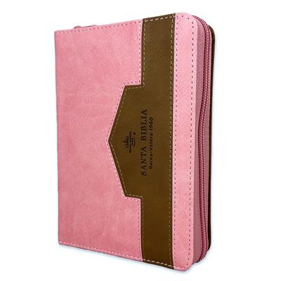 Tipo de Biblia: Reina Valera 1960 con zipper  Color: Rosa