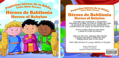 Pequeños Héroes De La Biblia/ Little Bible Héroes Libro: Bilingüe