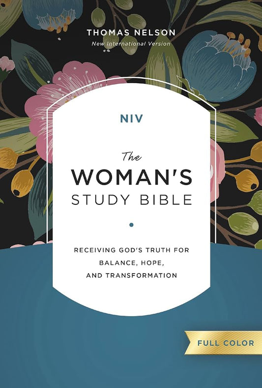 Bible Type: NIV The Woman’s Study Bible  Font: 10.5 point  Color: Light Blue
