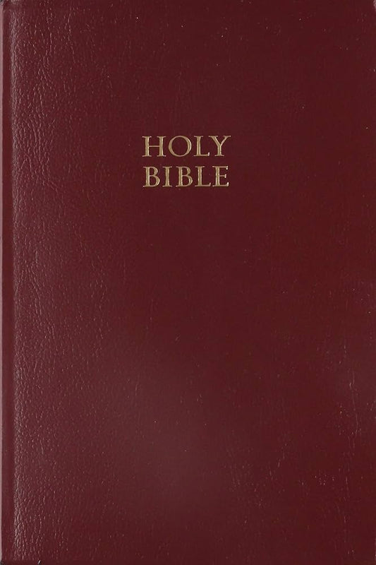 Type Bible: KJV Holy Bible  Color: Red