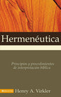 Principios y Procedimientos de interpretación bíblica