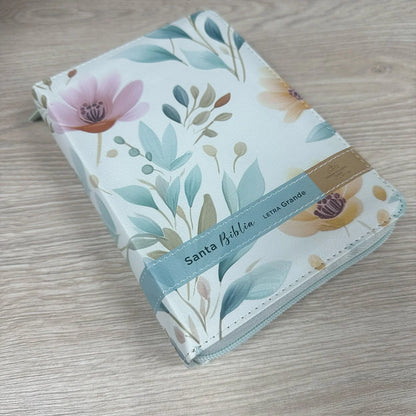 Tipo de Biblia: Biblia con zipper Reina Valera 1960  Letra: Grande