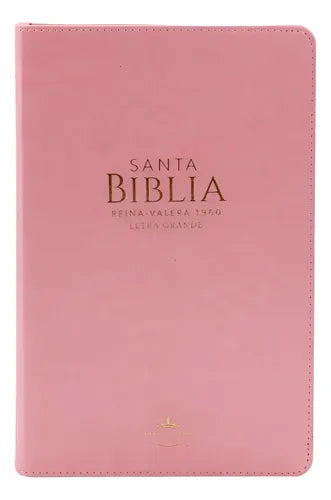 Tipo de Biblia: Reina Valera 1960 Letra: Grande  Color: Rosa