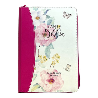 Tipo de Biblia: Reina Valera 1960 con zipper  Letra: Gigante