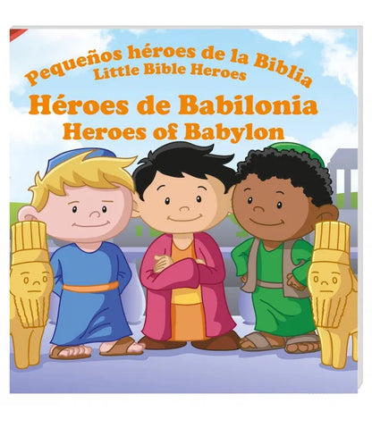 Pequeños Héroes De La Biblia/ Little Bible Héroes Libro: Bilingüe