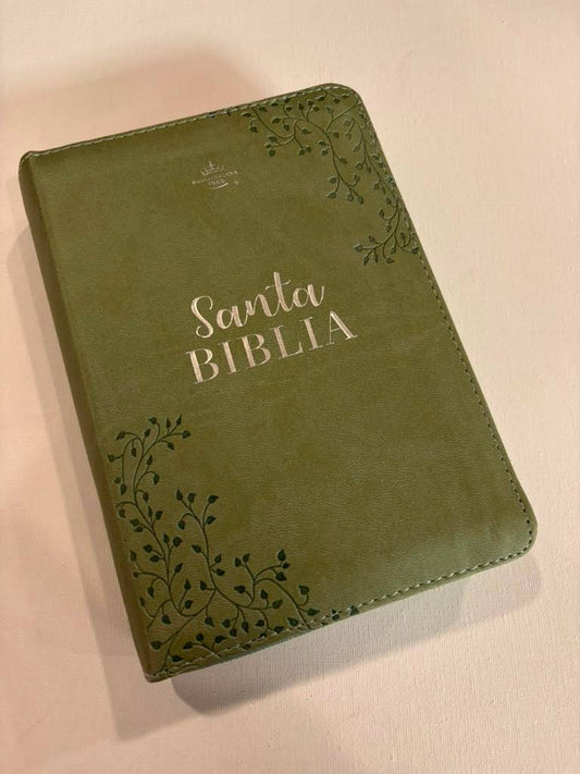 Tipo de Biblia: Reina Valera 1960  Letra: Grande  Color: Verde